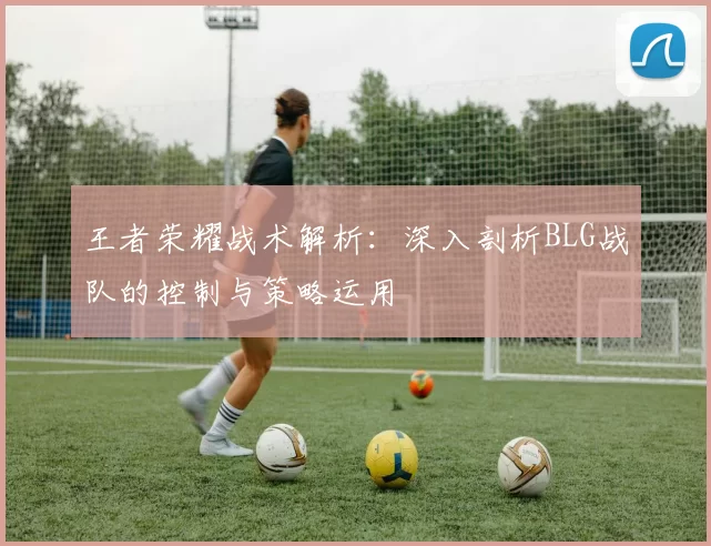 王者荣耀战术解析：深入剖析BLG战队的控制与策略运用
